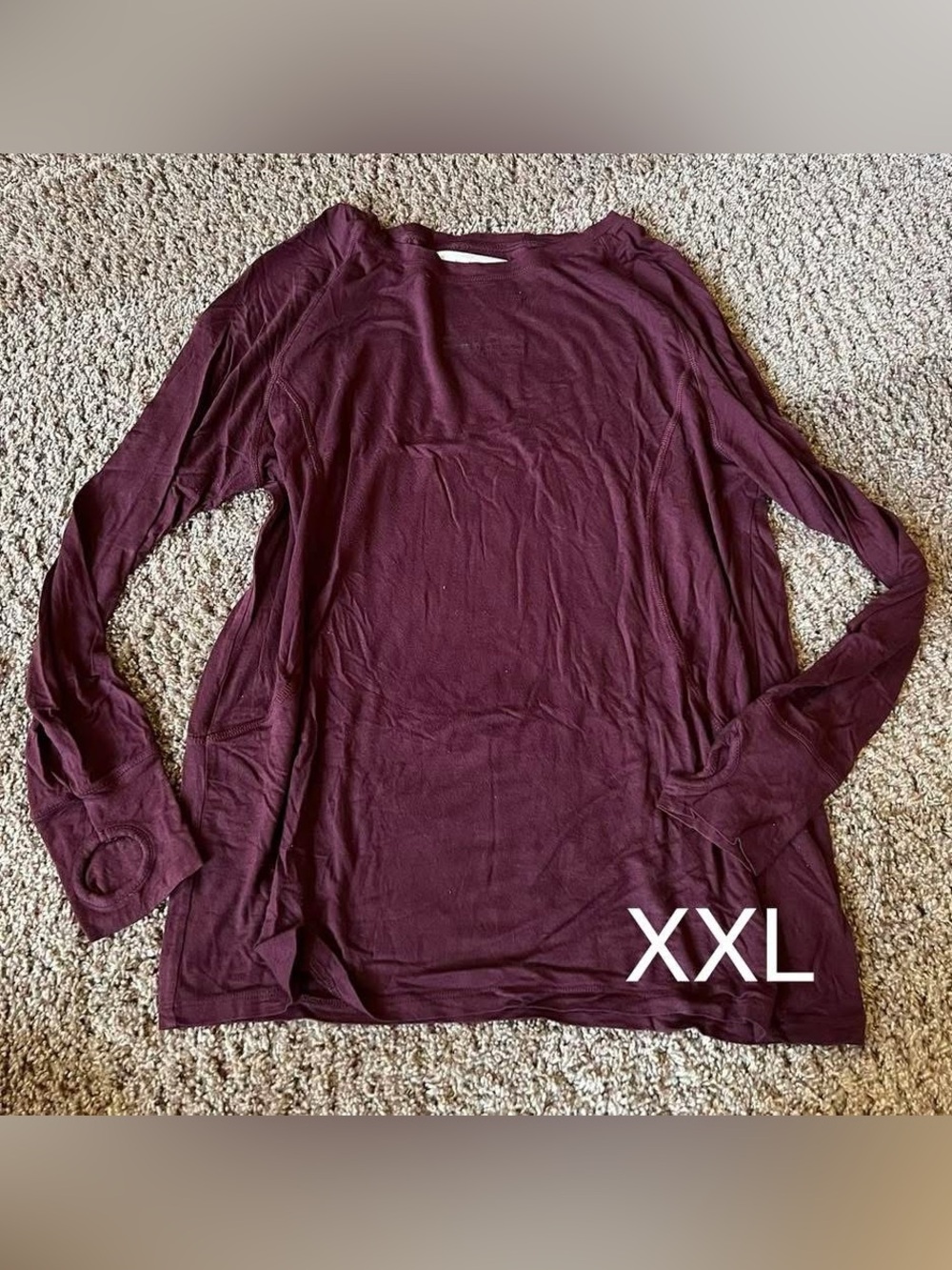 Burn Boot Camp Women's Long Sleeve Tee - Burgundy
